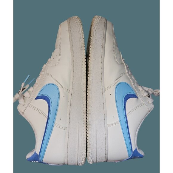 Nike Other - Nike Air Force 1'07 LV8 Sail/Blue Chill-Medium Blue Men Size 11.5